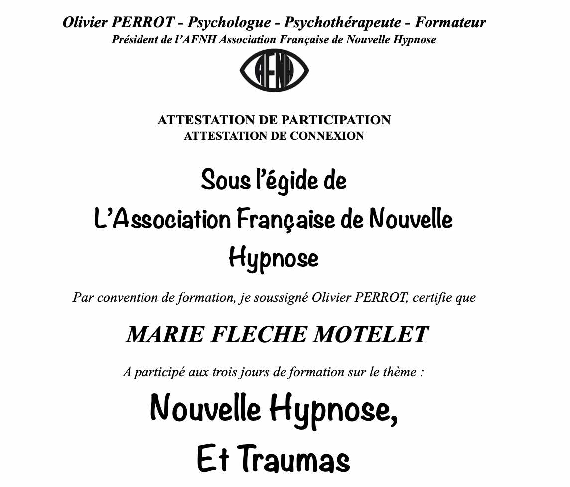 Certificat gestion poids