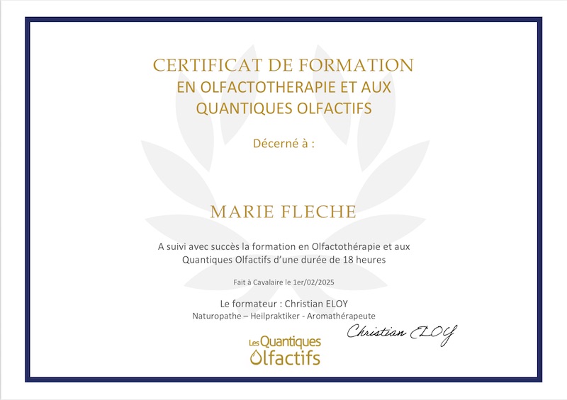 Certificat gestion poids